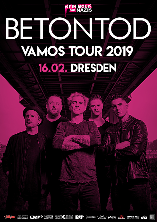 Betontod VAMOS Tour 2019 in Dresden