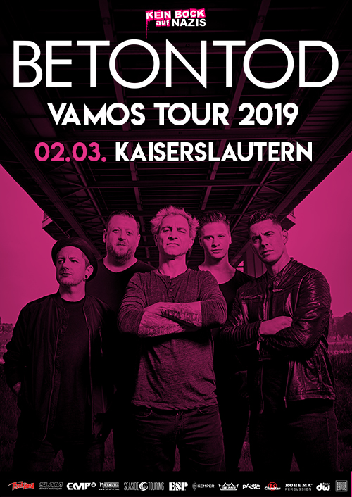 Betontod VAMOS Tour 2019 in Kaiserslautern