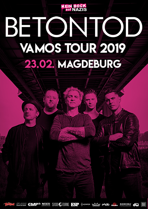 Betontod VAMOS Tour 2019 in Magdeburg