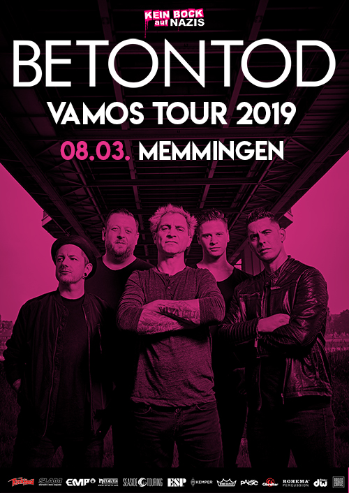 Betontod VAMOS Tour 2019 in Memmingen