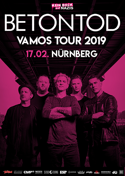 Betontod VAMOS Tour 2019 in Nürnberg