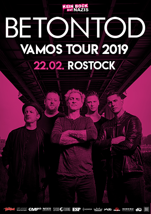 Betontod VAMOS Tour 2019 in Rostock