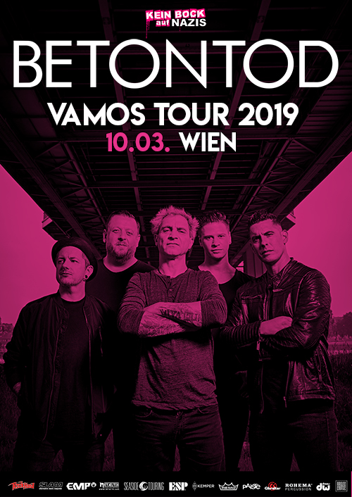 Betontod VAMOS Tour 2019 in Wien